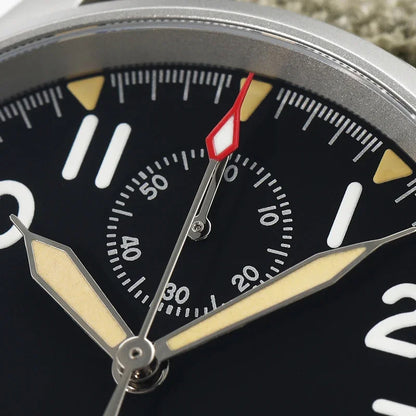 Militado VK61 VK67 Quarz-Chronographenuhr 39mm 316L-Edelstahlgehäuse 3 Zifferblätter wasserdicht 100M Multifunktions-Militäruhr