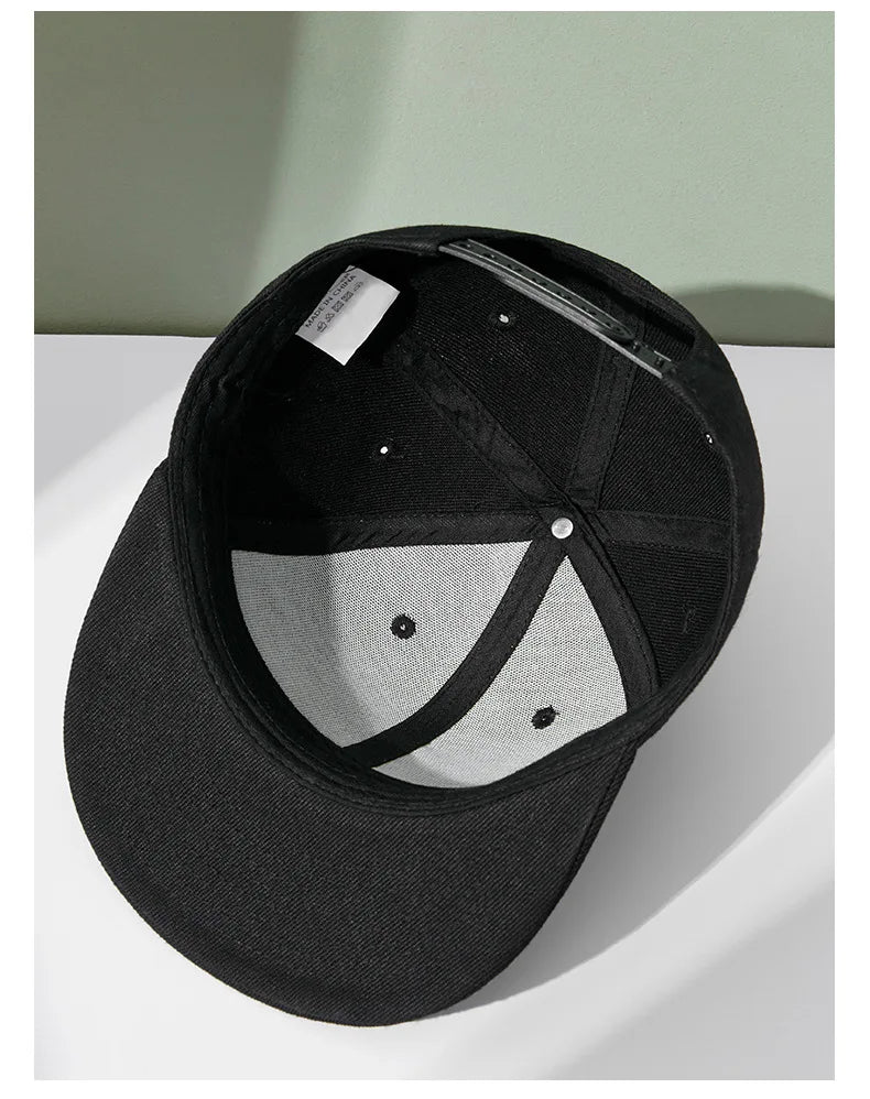 Partihandel 40 färger Justerbara platta snapback-kepsar med skärm Dam Mode Polyester Enfärgad basebollkeps Herr Hiphop Blank sportkeps