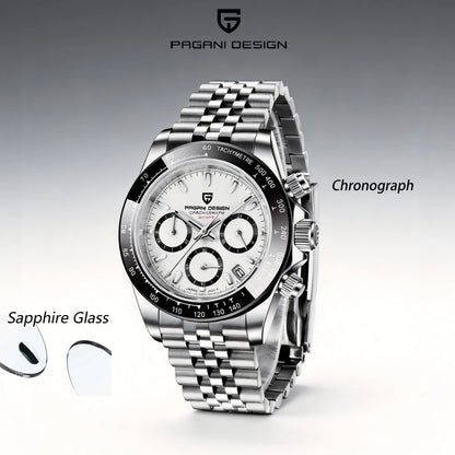 PAGANI Design 2026 New Mens Quartz Watch Luxury Sports Fashion Style Sapphire Glass Japan VK63 Movement Water Resistant PD1644