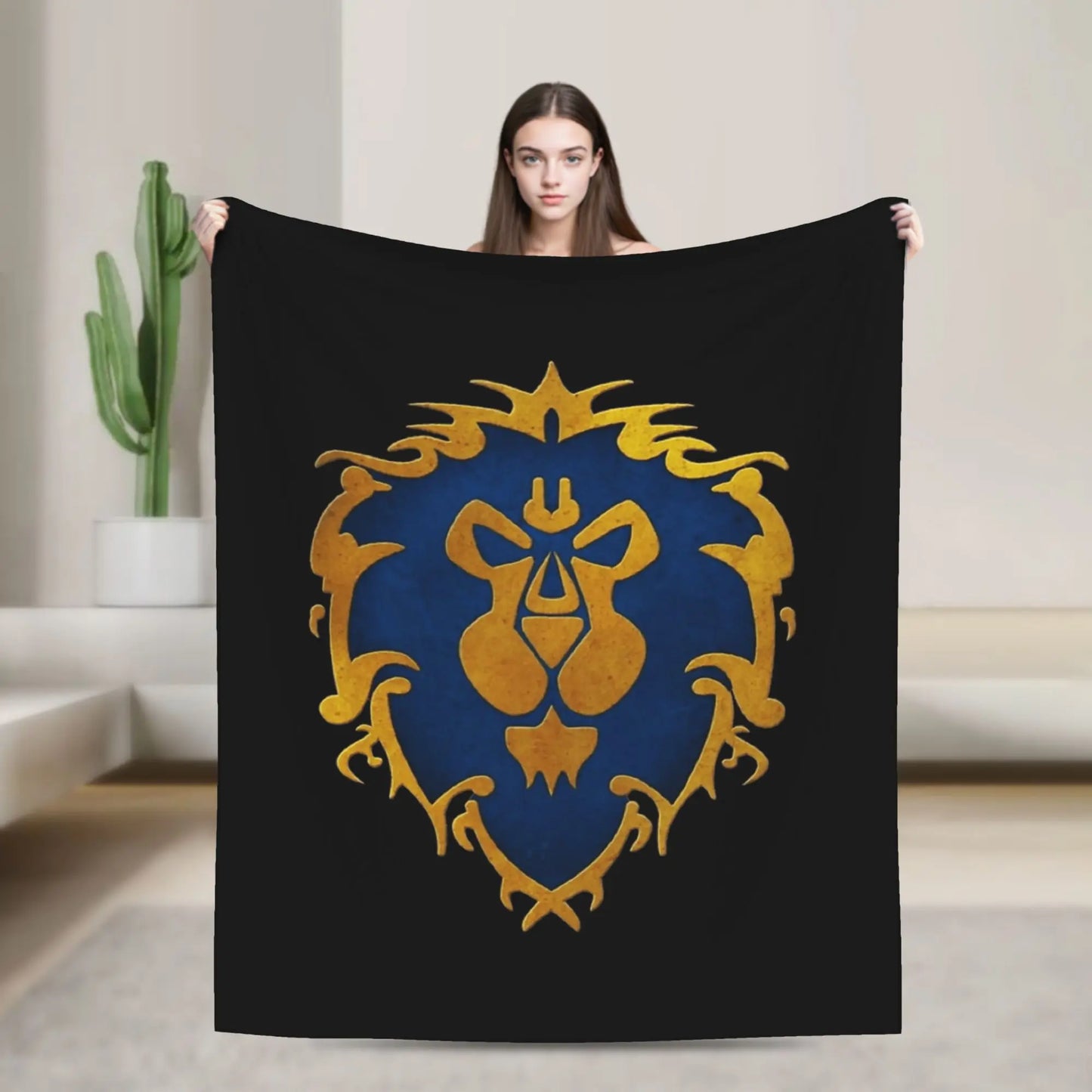 WOW World of Warcraft Flannel Blankets Winter  Soft Warm Throw Blanket for Children Outdoor Novelty Bedspread Sofa Bed Cover