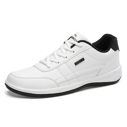 Men's Sneakers Sports Casual Shoes Leather Outdoor Men Walking Shoe Four Seasons Soft Bottom