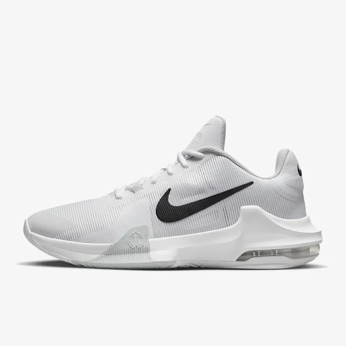 Offizielle Original Nike Air Max Impact 4 Herren-Basketballschuhe mit Dämpfung DM1124-100