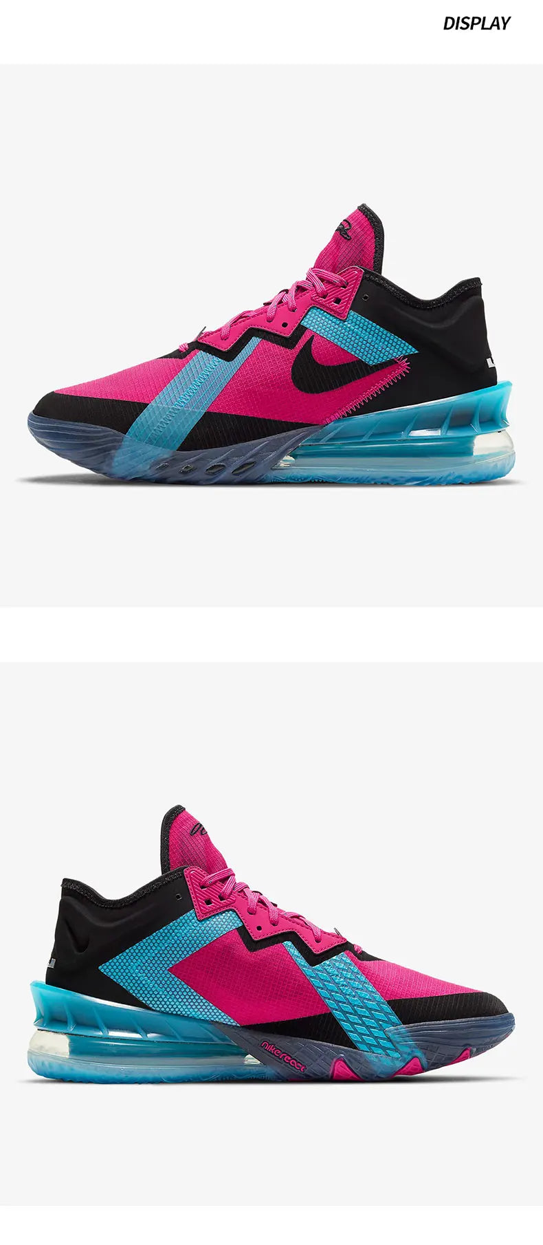 Nike originele LEBRON XVIII LOW EP sport- en basketbalschoenen voor heren en dames CV7564-600