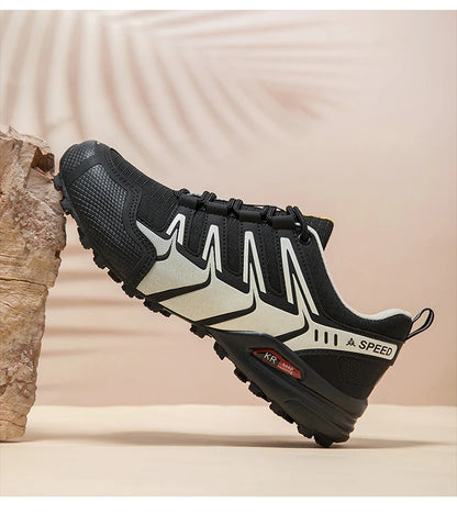 Men's Hiking Shoes Waterproof Non-slip Hiking Hiking Sports Shoes Camping Training Hunting Tactical Shoes Men's Cycling Shoes