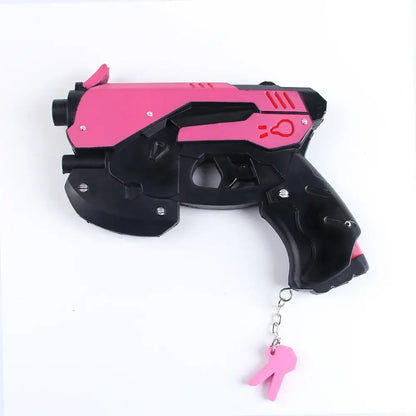 Herní pistole Overwatch D.Va Hana Song DVA jako cosplay rekvizita, sluchátková zbraň, hračka a doplněk na Vánoce, Halloween a večírky