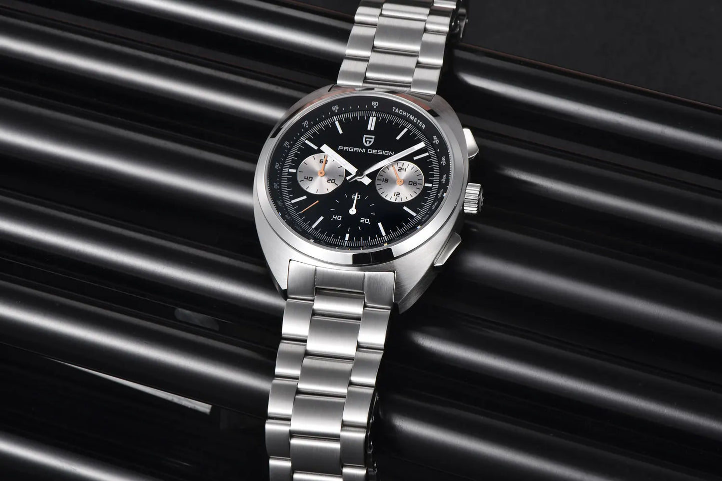 PAGANI DESIGN 2026 NEW Turtle Back Chronograph 1782 fashion quartz wristwatch for Man Luminous Waterproof Watch Reloj hombre
