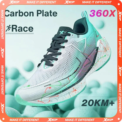„Xtep 360X Professional“ bėgimo bateliai vyrams su anglies plokštele, skirti maratonui, „PB Sport“ sportiniai bateliai, pagaminti iš lengvos ETPU medžiagos, sportiniai bateliai 976119110080