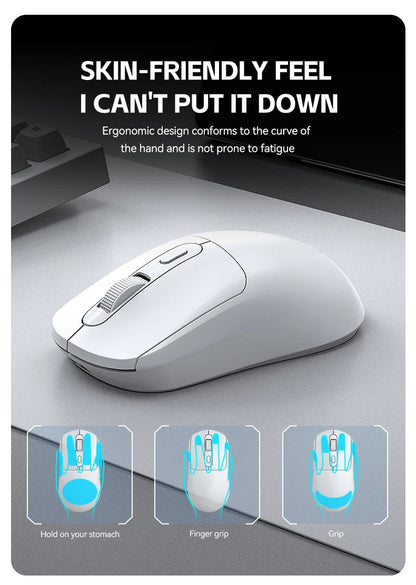 Mouse de gaming wireless Warvank X8, 500 mAh, reîncărcabil TYPE-C, mouse de birou potrivit pentru laptopuri și computere desktop