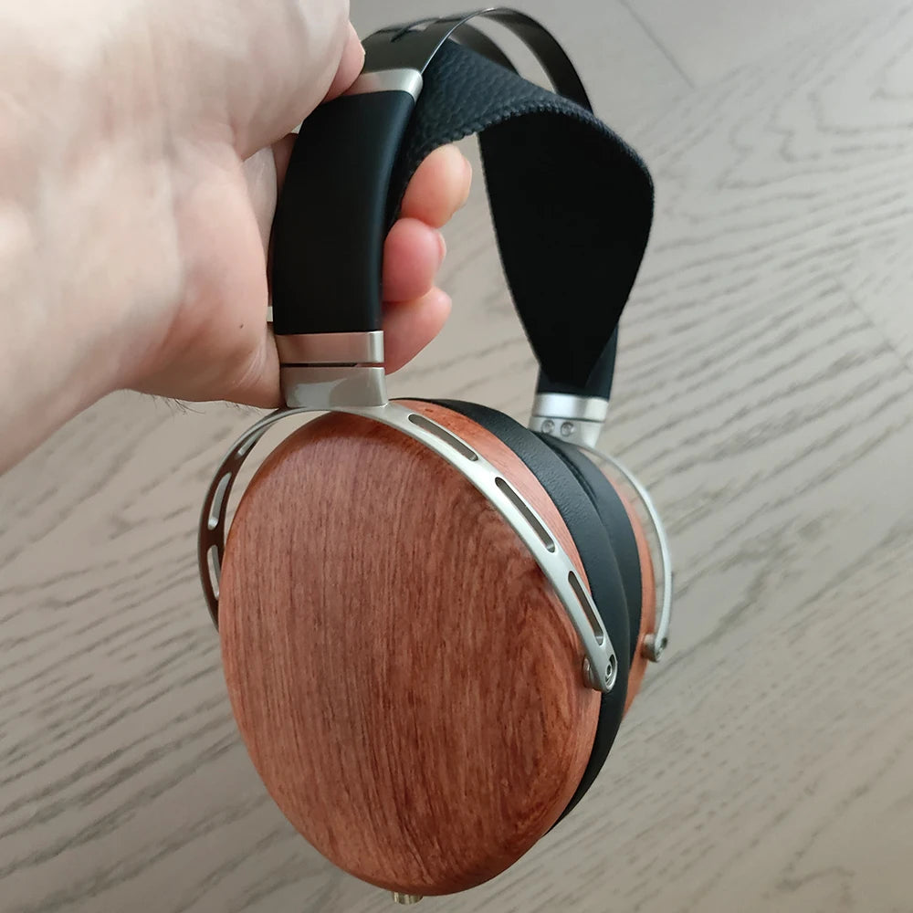 Kit de coque pour écouteurs DIY Walnut pour écouteurs. Accessoires pour écouteurs supra-auriculaires