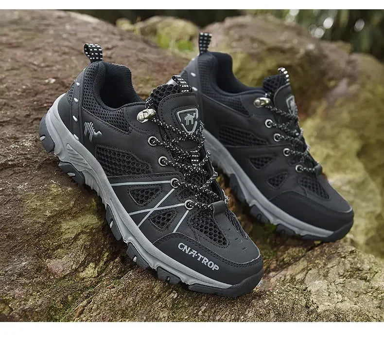 Men's Hiking Shoes Breathable Mesh Sports Summer Outdoor Wear-resistant Hiking and Hunting Tactical Shoes