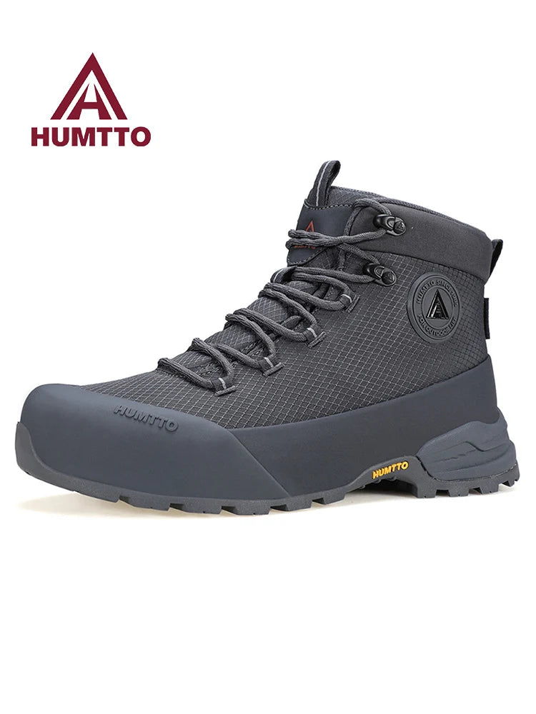 HUMTTO Pánské turistické boty Zimní outdoorové sportovní lezecké boty Lovecké boty Teplé outdoorové kotníkové cestovní boty Trekingové tenisky