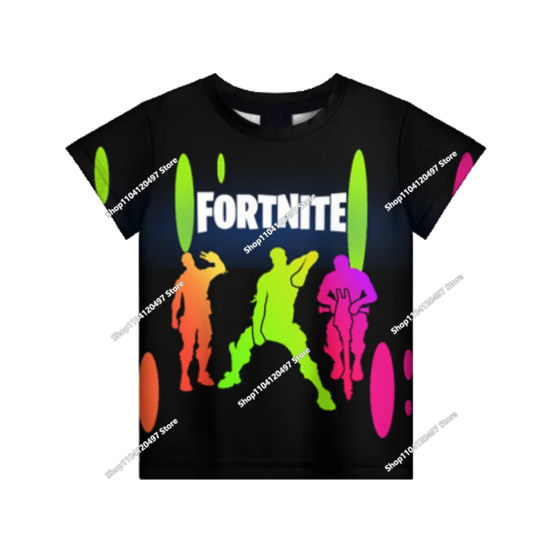2025 3D New Children's Anime Fortnite Printed Sweater Series Pullover Generation Tide Brand Hoodie Gift