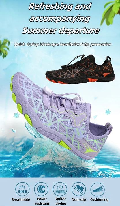 Barefoot-schoenen, sneldrogende, antislip, lichtgewicht wandelschoenen voor heren voor buitengebruik, geschikt voor het strand, wandelen, fitness, sportschoenen 36-4