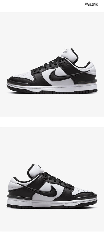 Offizielle authentische Nike Damen-Sneaker, atmungsaktiv, mit Schnürung, dicker Sohle und minimalistischem Casual-Design DZ2794-001