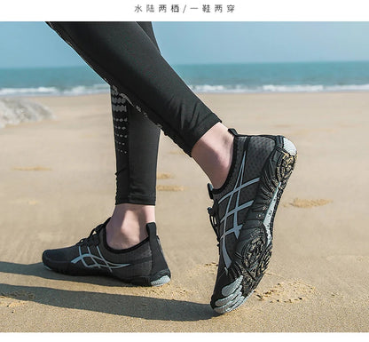 Aqua Shoes for Men, Water Shoes, Barefoot Beach Shoes, Unisex Quick-Dry Outdoor Wading Shoes, Gym Training Footwear Sneakers Size 35-46