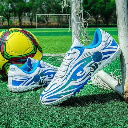 Nouveaux hommes bottes de Football respirantes unisexe livraison directe chaussures de Football en plein air ultralégères chaussures de Sport antidérapantes entraînement Sport