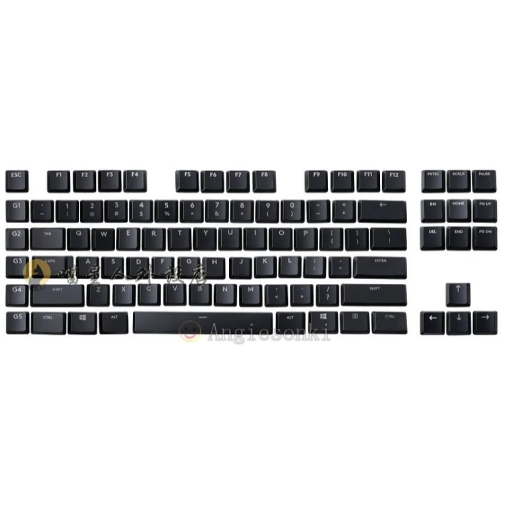 Tecla texturizada antideslizante transparente retroiluminada G915 913 TKL G815 G813, compatible con teclado mecánico Logitech