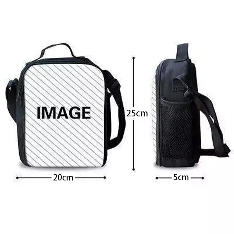 Hot Game Design Child Backpacks Lunch Bag Pencil Case Large Capacity School Bags for Boys and Girls Best Gift Fortnite
