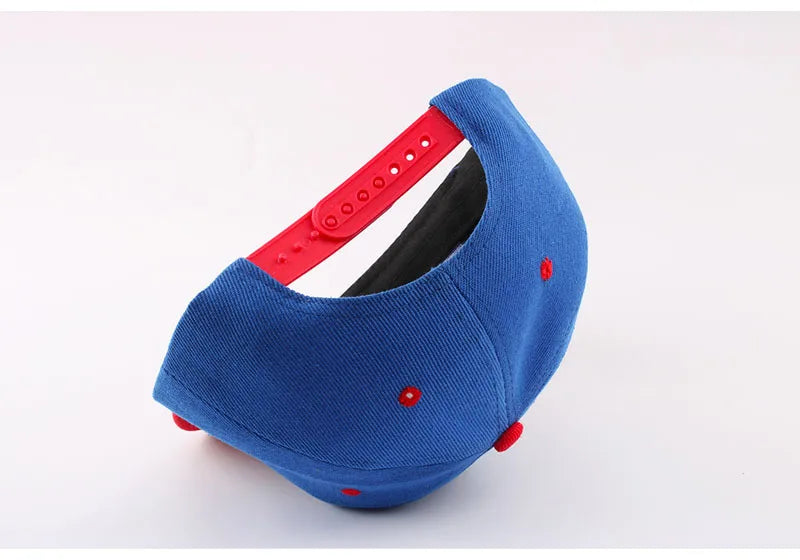 *2026 Anime Cartoon Spiderman Hats for Kids Toddler Baby Baseball Cap Spring Summer Children's Snapback Hip Hop Adjustable Caps