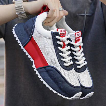 Brand protection 2026 new men's lightweight non-slip breathable wear-resistant running sports fashion versatile casual shoes