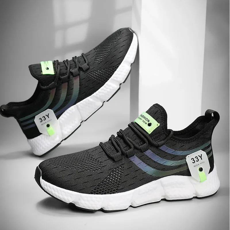 Sports Men's Shoes Spring and Autumn Breathable Casual Running Shoes Lightweight Walking Couple Shoes Men's Spirit Women's Shoes
