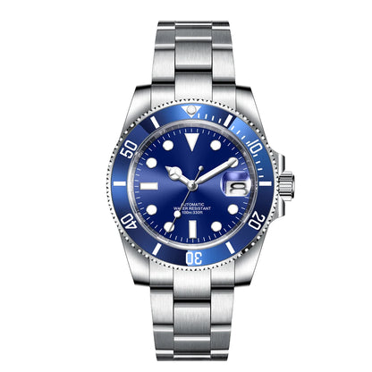 Customized Logo Reloj Men's Mechanical Automatic Wristwatch NH35 Movement 40mm Dial 100M Waterproof Sapphire Glass DIY Corgeut