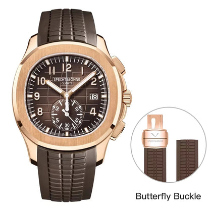 Dropshipping 2026 Best Selling Products Wristwatches For Men Specht&Sohne Male Quartz Sports Watches Rubber Strap Waterproof
