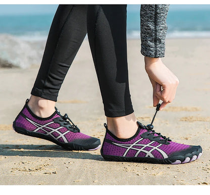 Aqua Shoes for Men, Water Shoes, Barefoot Beach Shoes, Unisex Quick-Dry Outdoor Wading Shoes, Gym Training Footwear Sneakers Size 35-46