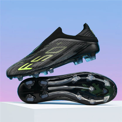 New Men's Soccer Shoes Futsal Football Boots Sneakers Match Grass Cleats High-Quality Non-Slip Indoor Hot-Selling High-Top Outdoor