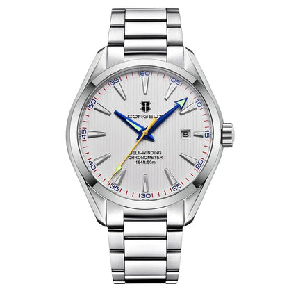 Luxury NH35 Corgeut Watch Men reloj hombre 41mm Sport Clock Automatic Mechanical Wristwatches Sapphire Steel Band Men's Watch