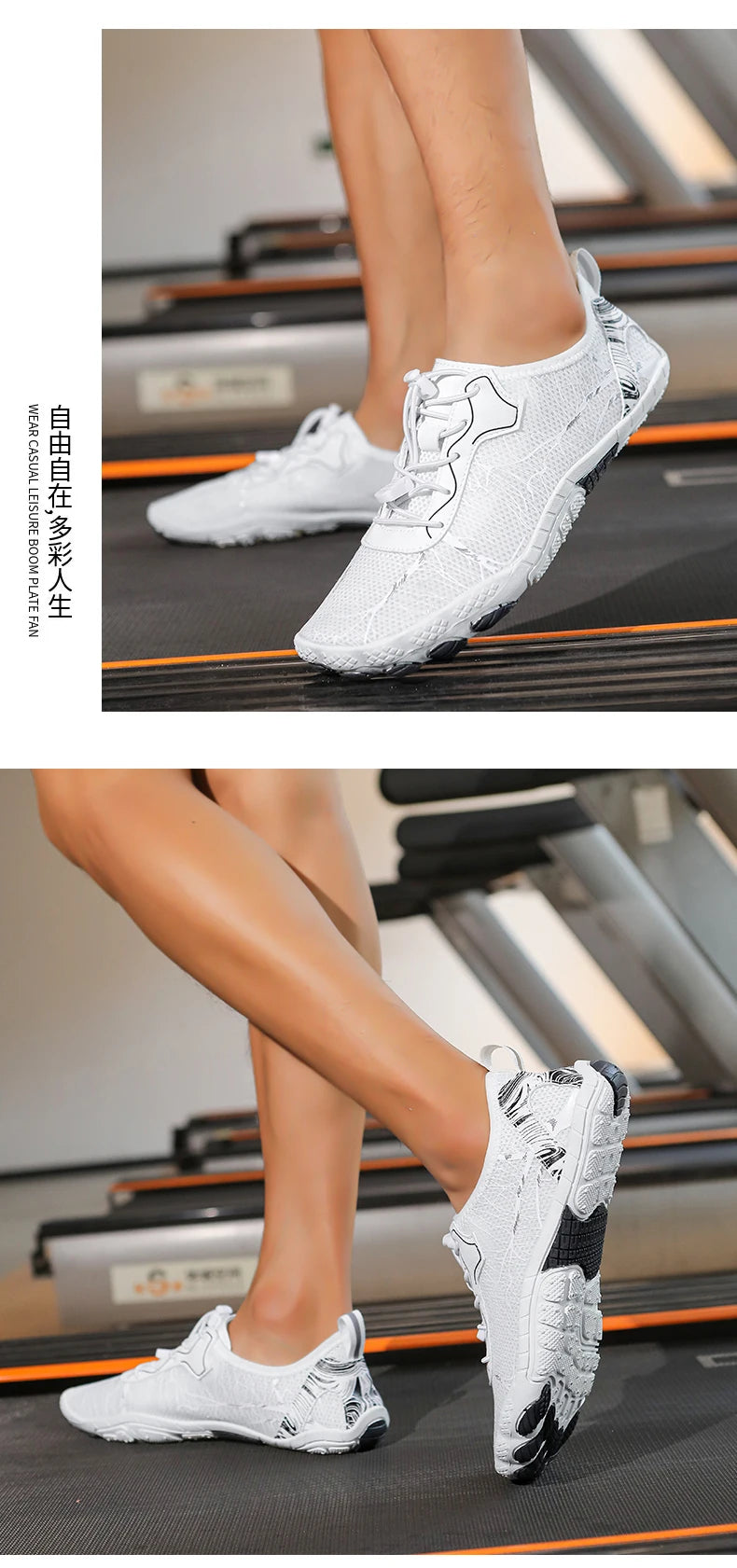 Sapatos Barefoot para Homem e Mulher, Calçado de Praia Outdoor de Secagem Rápida e Antiderrapante, Sapatos para Desportos Aquáticos e Fitness Indoor, Calçado Desportivo