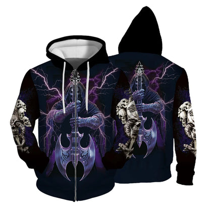 Autumn Sweatshirt New In Hoodies & Sweatshirts Comfortable Fashion Skull Print Keep Warm Clothing Man Hoodie Men's Clothing Tops, Produit gaming premium Fraquane, produits de luxe, nouvelle génération, équipement gamer