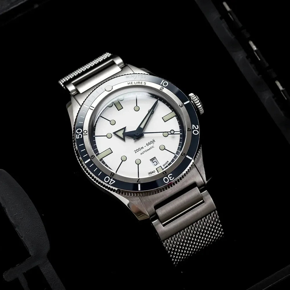 IX&DAO IPOSE Watch 5303 ETA-2824 Movement Automatic Mechanical GMT Sport Retro Diving Casual Dress 200m Waterproof Men Watches