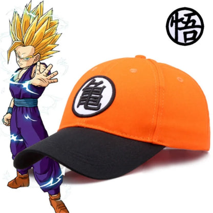 Dragon Ball Son Goku Unisex Gui Wu Vyšívané bejzbalové čiapky Jarné a jesenné outdoorové nastaviteľné ležérne klobúky Klobúk na ochranu pred slnkom