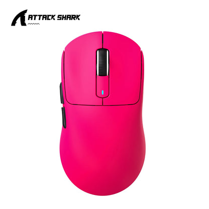 ATTACK SHARK X3 hárommódos egér 1K Hz, X3Pro Bluetooth vezeték nélküli egér 4K Hz, könnyű kivitel, PAW3395, 650IPS mobil sebesség