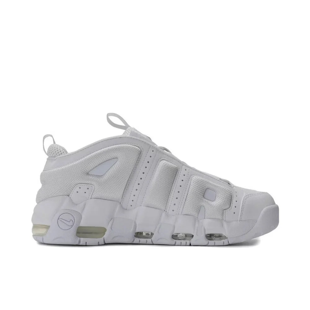 Nike AIR MORE UPTEMPO Men's Cushioned Versatile Running Shoes Stylish, Comfortable, and Slip-Resistant Training Shoes FZ3055-100