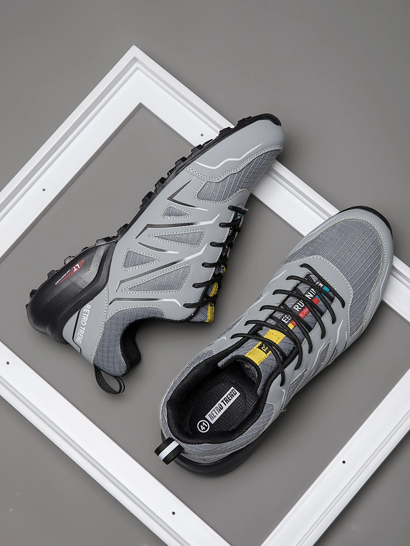 Men's Large Size Outdoor Hiking And Running Shoes Comfortable Casual Versatile Fashionable Sports Shoes for Couples Training