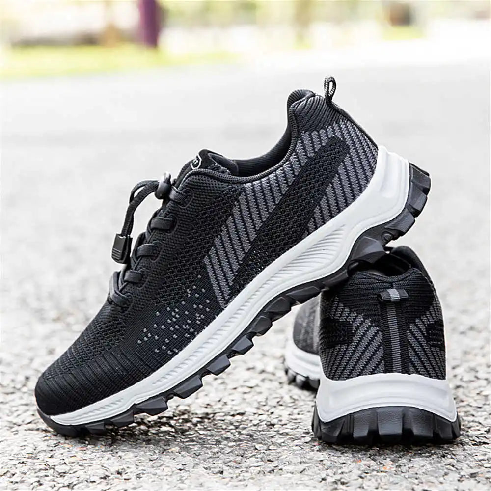 Men's Thick Heel High Platform Tennis Boots Skateboarding Gym Shoes Lacing Sneakers Sports and Leisure