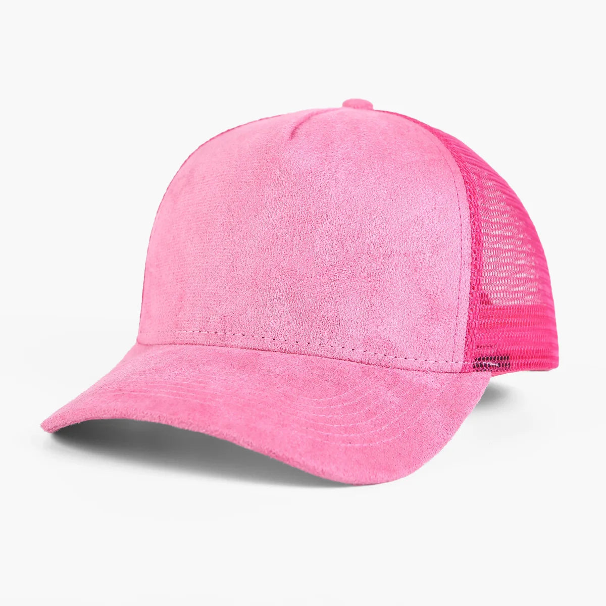 1 Piece Baseball Cap Men 5 panel Mesh Suede Trucker Hat Womren Spring Summer Outdoor Sports Hats Women Solid Color gorros
