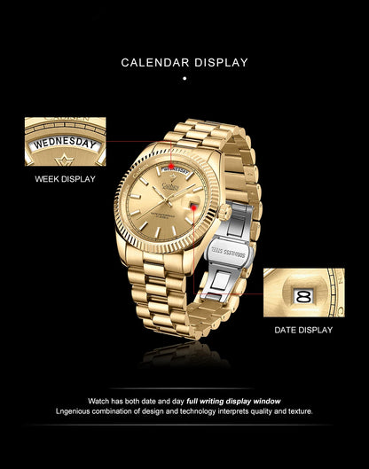 CADISEN DD40 Herrenuhr – luxuriöse Automatikuhr für Herren, AR-Saphirglas, mechanische Armbanduhr für Herren, 10Bar, MIYOTA 8285 Uhrwerk, neu 2023