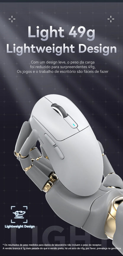 Atack Shark X3 PAW3395 Mouse Lightweight Wireless Gaming Mouse, Tri-Mode Mouse, 26K DPI PAW3395, PC/Laptop/Win/Mac