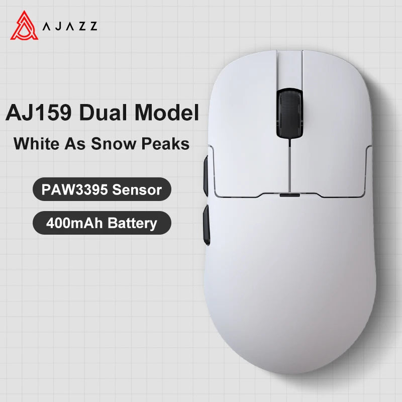 Bezdrôtová herná myš AJAZZ AJ159 APEX/AJ159PRO s RGB magnetickou nabíjacou základňou, ľahká herná myš AJ159P pre PC a notebook