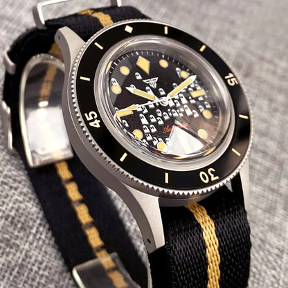 Super luminous Tandorio 50-Fathoms 40mm Sapphire Glass 200m Waterproof Ghost Pattern Miyota 8215 Automatic Movement Men Watch