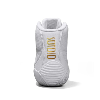 2026 New Trend Wrestling Sneakers Men Breathable Gym Training Shoe Man Non-Slip Men Fighting Shoes Mid-Top Boxing Shoes for Men