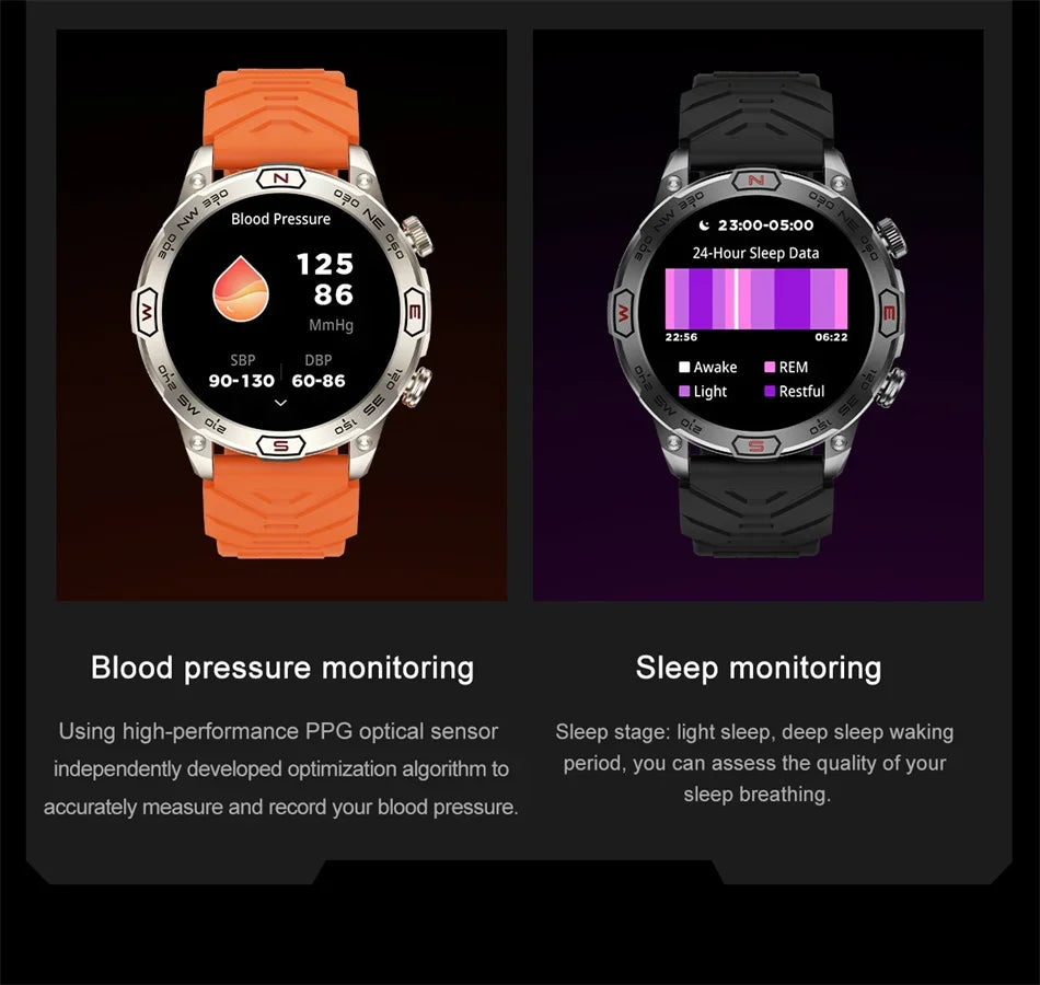 Men Fashion Outdoor Sport GPS Smart Watch Men AMOLED HD Screen Heart rate Waterproof Sport Smartwatch Man Smart Bracelet clock