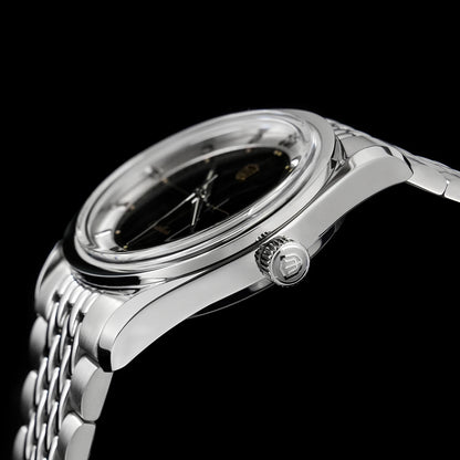 Watchdives WD1954 Arctic Classic 36mm Watch VH31Sweep Second Movement 316L Stainless Steel Watches Sapphire Crystal Luminova