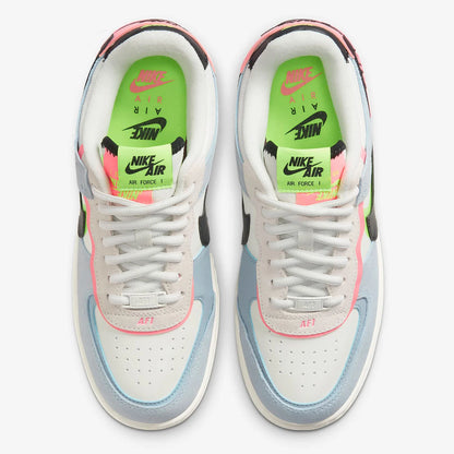 Nike Originals Scarpe casual da uomo Air Force 1 Shadow AF1 Pink Blue Macaron CU8591-101