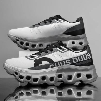 Herren-Laufschuhe Offroad-Schuhe Dämpfende Jogging-Schuhe Rutschfeste atmungsaktive Mesh-Luxusschuhe Outdoor-Paar-Trainer Renn-Sneaker