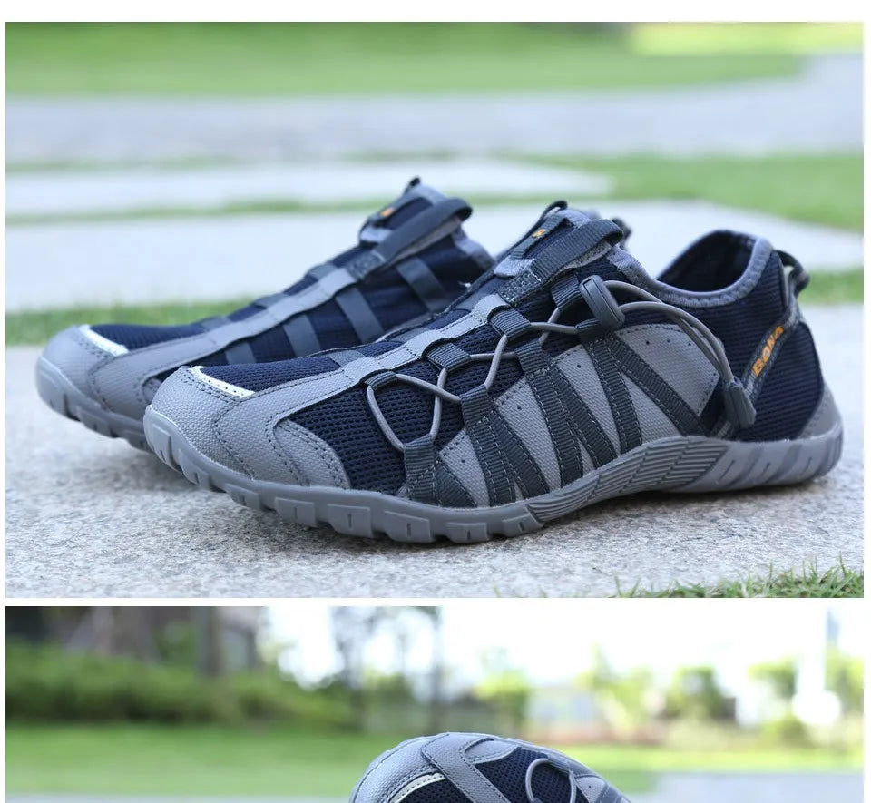 BONA New Popular Style Men's Running Shoes Lace-Up Athletic Outdoor Walking Jogging Sneakers Comfortable