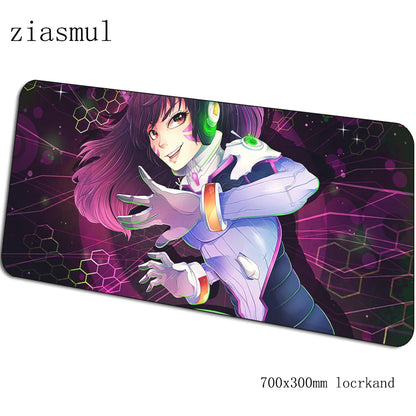 Overwatch-hiirimatto pelaajalle, upea 70x30cm gaming-hiirimatto PC:lle, kannettavalle ja työpöydälle, pelihiirimatto, esteettinen pelaajamatto, gamepad